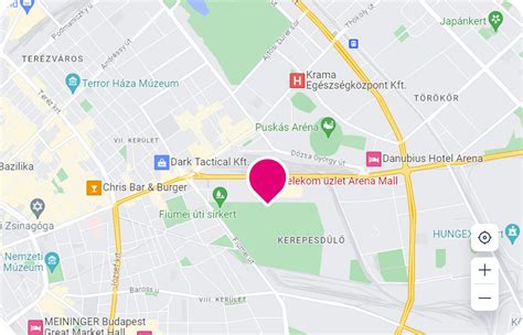 Budapest optikai üzletek térképe