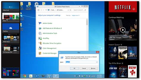 Windows 8 snap view two apps side by side