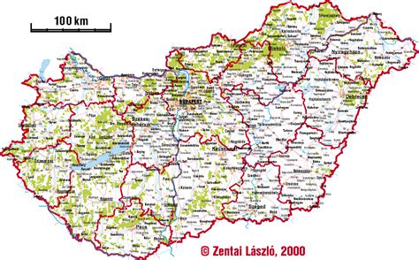 Magyarország térképe ingatlanokkal