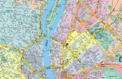 Budapesti térkép vízszerelő kiszállási területekkel