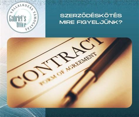 Szerződéskötés