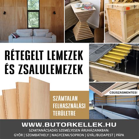 rétegelt lemez felhasználási területek