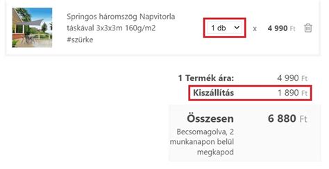 Szállítási költség kalkulátor ikon