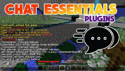Minecraft chat ablak parancsokkal