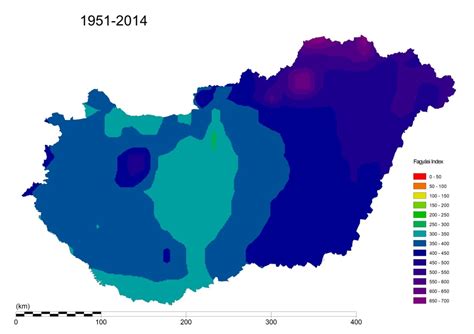 Térkép a fagyás-olvadás ciklus hatásairól