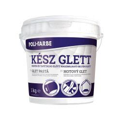 Készre kevert vödrös glettanyagok