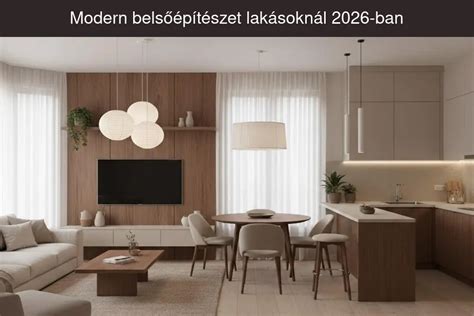 modern belsőépítészet