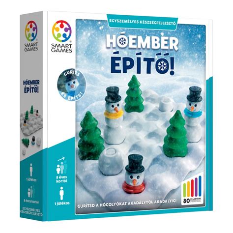 hóember építő játék