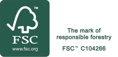 FSC® logó és OEKO-TEX® címke