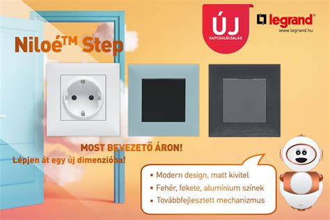 Legrand Niloé Step redőnykapcsoló