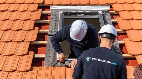 Tetőablak beépítése burkolókerettel