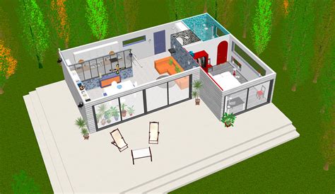 Sweet Home 3D 3D nézet