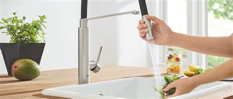 Grohe BauFlow csaptelep konyhai környezetben
