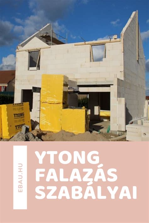 Ytong falazás vékonyágyazással