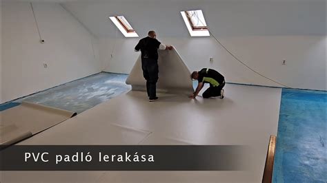 PVC padló rétegrend