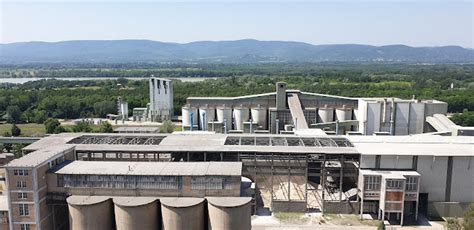 Cementgyár kemencéje