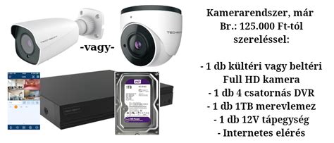 Biztonságtechnikai rendszerek telepítése