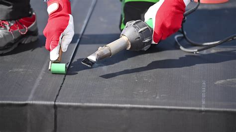 EPDM habzallag alkalmazása épületen