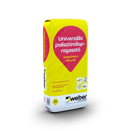 Weber Terranova 461P EPS ragasztó zsák