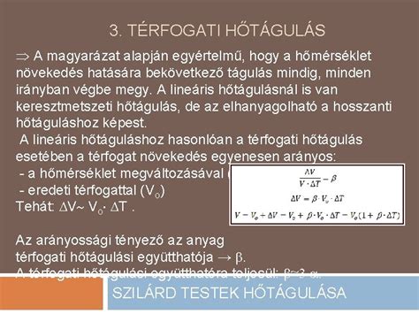 Hőmérséklet hatására táguló anyagok