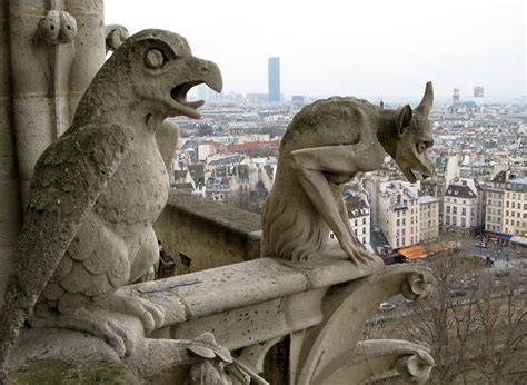 Notre Dame gargoyles