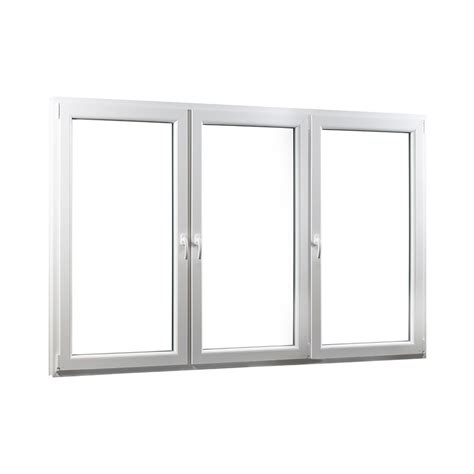 Háromszárnyú ablak egy dán típusú panel lakásban