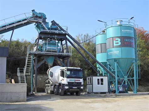 Betonkeverő üzem