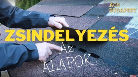 Bitumenes zsindelyfedés egy tetőn