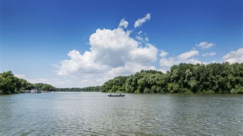 A Tisza-tó látképe Poroszlónál