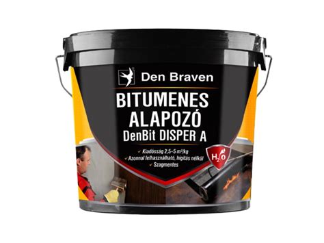 Bitumenes alapozó felhordása ecsettel