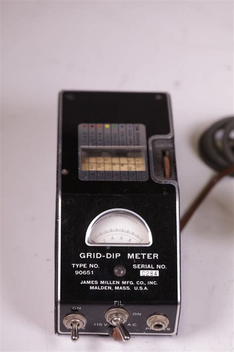 Elektroncsöves Grid-Dip Oszcillátor