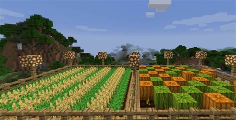 Óriás földalatti farm Minecraftban