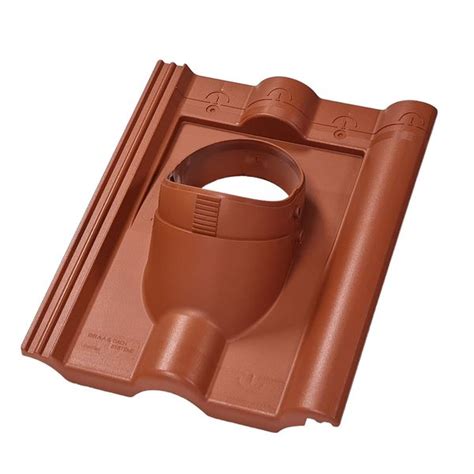 PVC kiegészítő csőelem Bramac Durovent rendszerhez