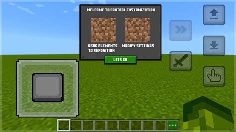 Minecraft UI controls