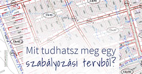 Részlet egy szabályozási terv jelmagyarázatából