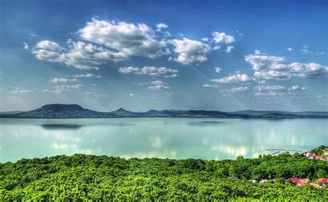 Balaton északi partvidék panoráma