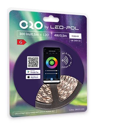 Diagram a LED lámpa színhőmérsékletének skálájával
