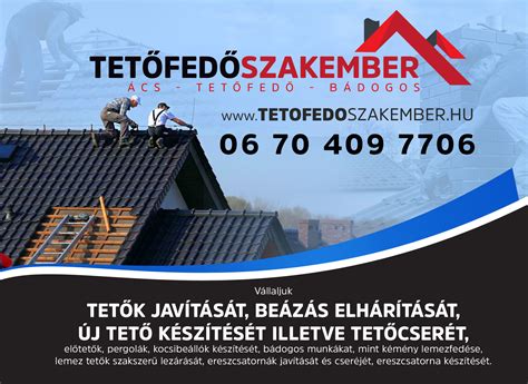 Tetőfedő szakember