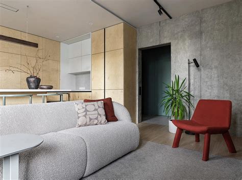 Nyers beton mennyezet loft stílusban