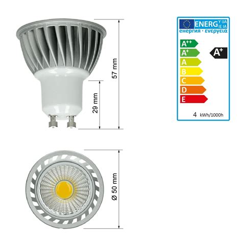 GU10 LED spotlámpa
