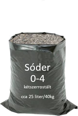Finom szemcsézetű sóder