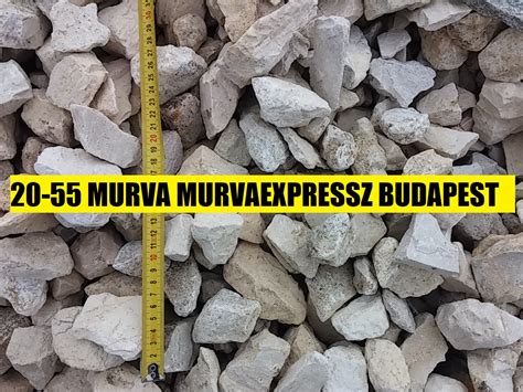 Különböző szemcsézettségű murva
