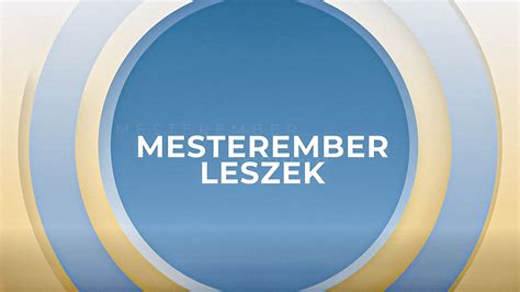 Mesterember dolgozik