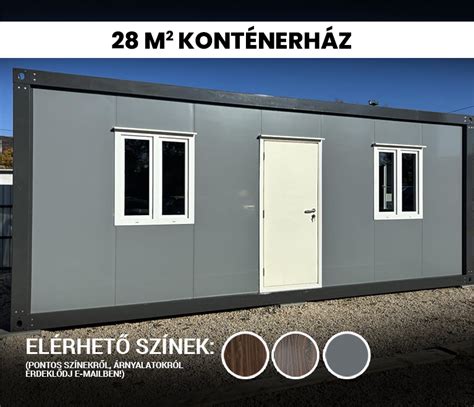 Gyorsan felépíthető konténerházak