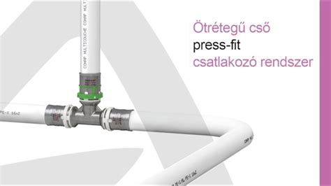 Különböző átmérőjű ötrétegű csövek