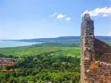 Balaton panoráma Szigliget várával