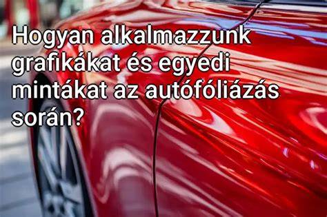 Infografika az autófóliázás folyamata