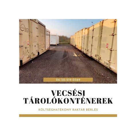 Több konténerből álló raktár