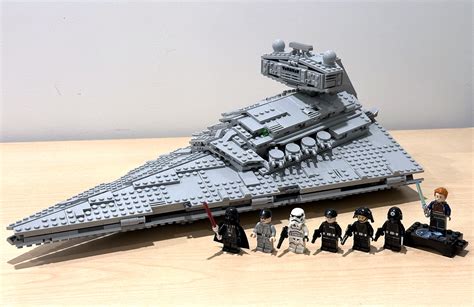 LEGO Star Destroyer assembly process