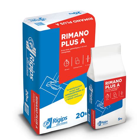Rigips Rimano Plus AR 5kg termékcsomagolás